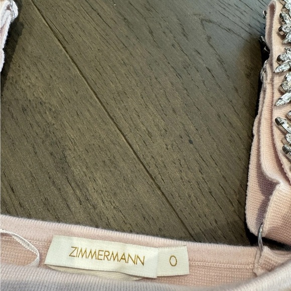 Zimmermann Blush Embellished Top and skirt set - Picture 5 of 9